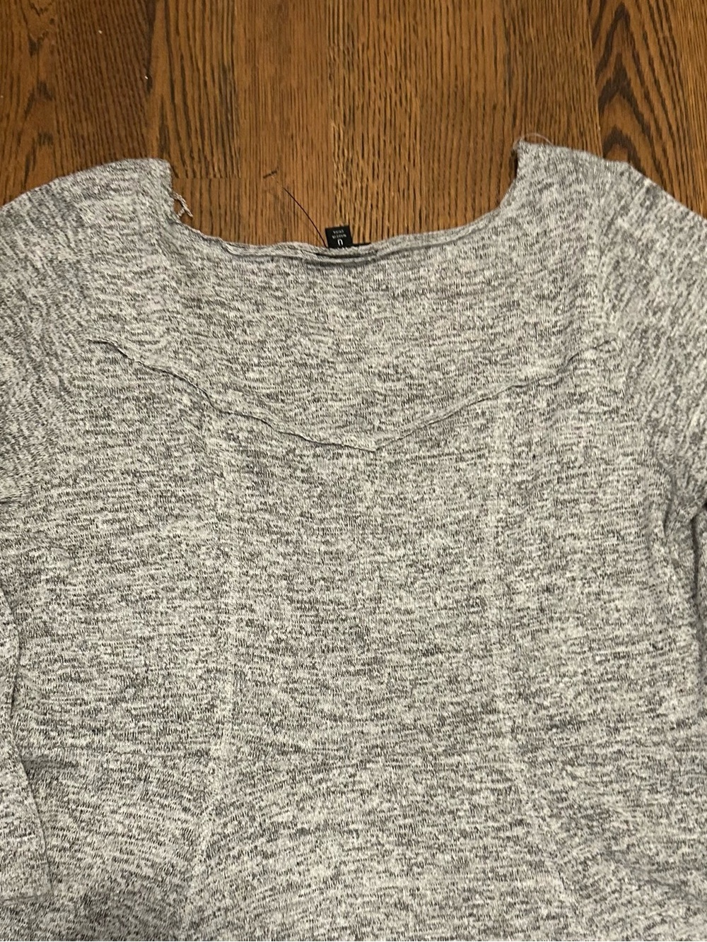 torrid Heather Gray Fall Scoop Neck Fit & Flare Midi Dress - Picture 15 of 15